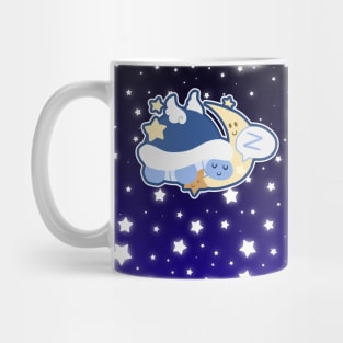 Starry Moon Turtle Sleeping Mug